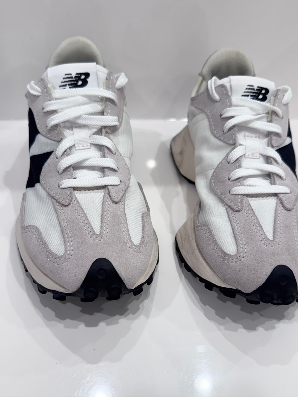 Women's New Balance 327 Sneakers
84881-WS327TC-Sea-Salt-White-Black Size 6US - Picture 8 of 9